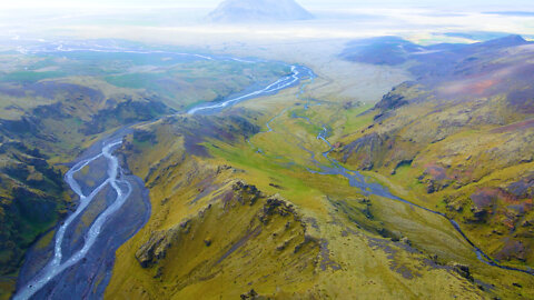 Magical Hidden Place Close to Katla Volcano, Wonder of Iceland 4K