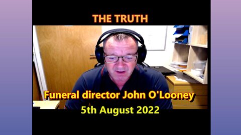 Funeral Director John O'Looney 5th Aug 2022 (ikonic.com)