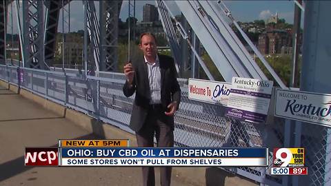 Ohio lawmakers saying CBD oil can only be sold at dispensaries