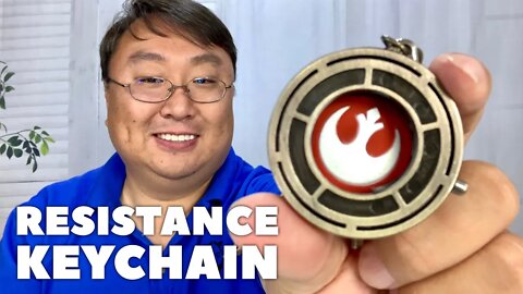Star Wars Galaxy's Edge Hidden Resistance Logo Keychain Review