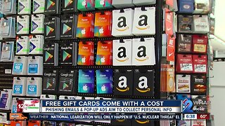 12 Scams of Christmas: Free gift cards