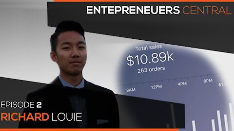 $10K-15K A DAY! 18 YR OLD Dropshipper Richard Louie | Entrepreneur Central