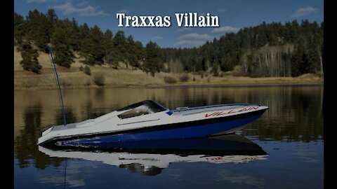 Traxxas Villain Radio Control Model Boat with Onboard Camera