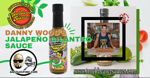 So "Danny Wood of N.K.O.T.B" has his own Spicy Cilantro Jalapeño Sauce? WELL!? Let's give it a try!
