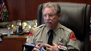 Sheriff Donny Youngblood talks about child predator arrests