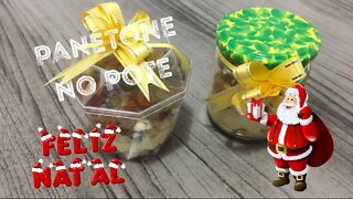 Especial de Natal 10 - Panetone no Pote - Faça e Venda