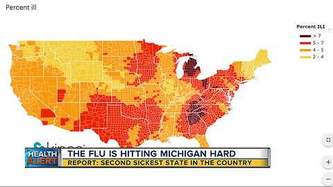 Michigan is 2nd sickest state in the country, report says