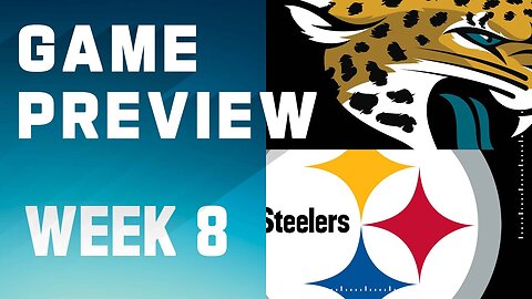 Jacksonville Jaguars vs. Pittsburgh Steelers | 2023 Week 8 Game Preview