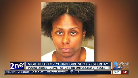 Driver arrested, shooter at large in 7 year old's shooting