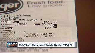 Beware of phone scams targeting metro Detroit