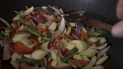 Stir Fry Vegetables With Chef