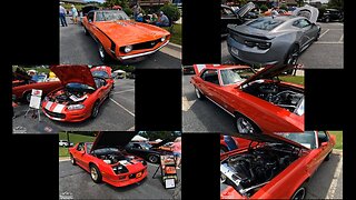 Chevrolet Camaros at 2023 Labor Day Car Show in Dawsonville GA at Georgia Racing Hall of Fame