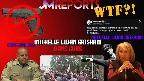 NM Governor Grisham SUSPENDS guns for 30 days people DEMAND IMPEACHMENT & puts in bad policies