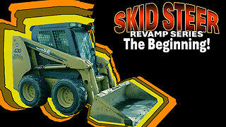 Restoring a Case Skid Steer from a swamp!