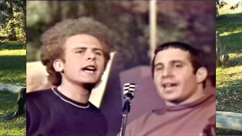 Simon & Garfunkel - I Am A Rock - (Video Stereo Color Remaster 2 - 1966) - Bubblerock - HD