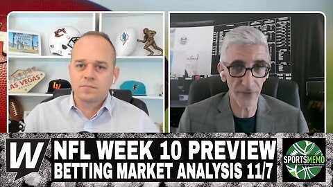 The Opening Line Report | NFL Week 10 Betting Market Analysis | November 7