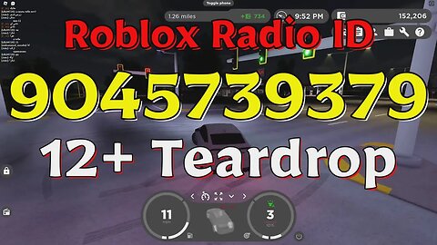 Teardrop Roblox Radio Codes/IDs