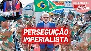 Putin não vai à cúpula do BRICS por perseguição do imperialismo | Momentos do Reunião de Pauta