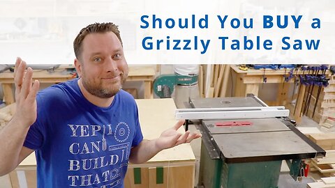 Grizzly Table Saw G1023RLWX My thoughts after 5yrs an honest review 🤔 and should you get a SawStop?