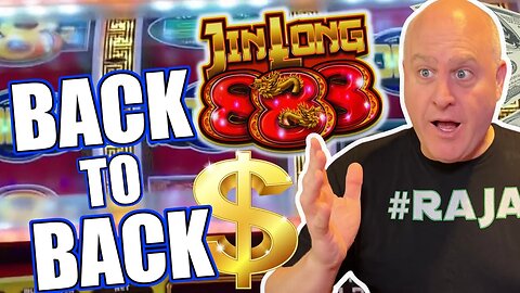 Double Jackpot! ★ Top Dollar & Jin Long 888 Hit Back 2 Back Handpays! 720p