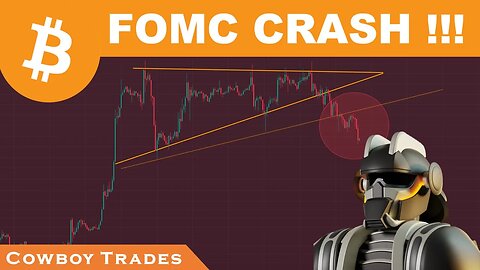 BITCOIN CRASH BEFORE FOMC !!!