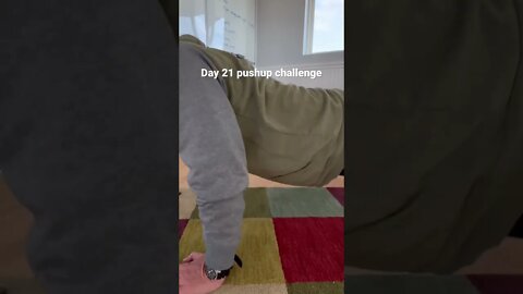 Day 21 pushup challenge