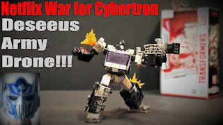 Transformers War for Cybertron - Deseeus Army Drone Review