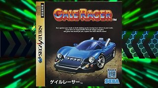 Gale Racer | Sega Saturn Playthrough (JPN) | Real hardware