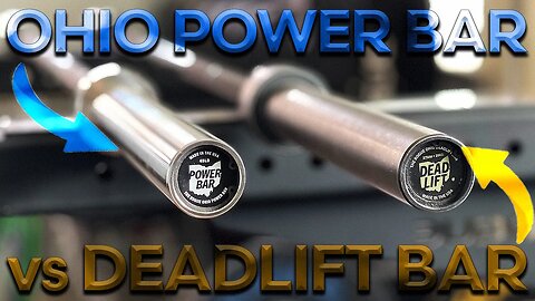 Rogue Ohio POWER Bar vs Ohio DEADLIFT Bar – Which is BEST for YOUR Gym???