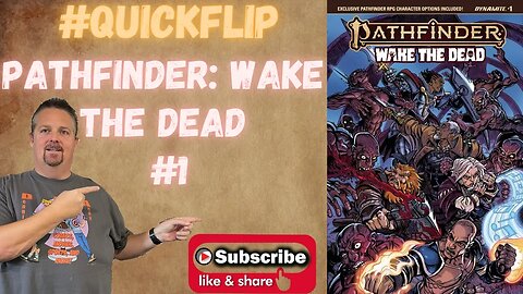 Pathfinder: Wake the Dead #1 Dynamite #QuickFlip Comic Review Fred Van Lente,Eman Casallos #shorts
