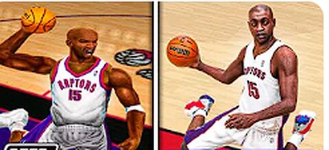 Dunking With Vince Carter In Every NBA 2K