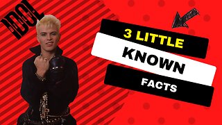 3 Little Known Facts Billy Idol