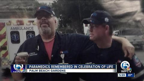 Paramedics remembered in celebration of life