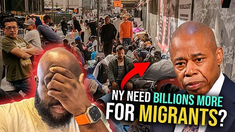 Residents Protest Migrant Tent City In New York While Mayor Eric Adams Beg Biden For Billions More 🤔