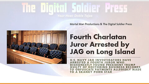 4th of 11 Charlatan Jurors Arrested By JAG On Long Island - 6/12/24..