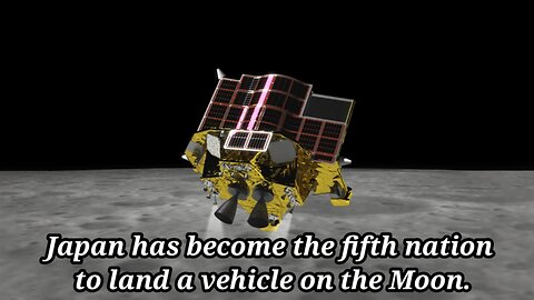 Japan has become the fifth nation to land a vehicle on the Moon|Japan lands, Mars helicopter awakes