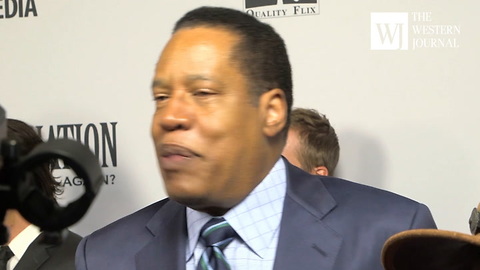 Larry Elder Red Carpet Interview on Facebook Censoring