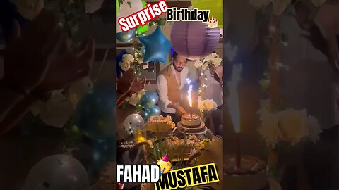 Fahad Mustafa | Surprise Birthday 🥳🎂 #fahadmustafa #birthday #shorts #tkdvidzpr #viral #india