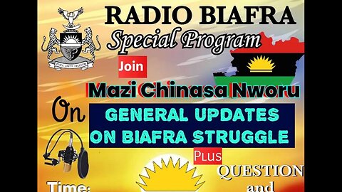 Special Radio Biafra program