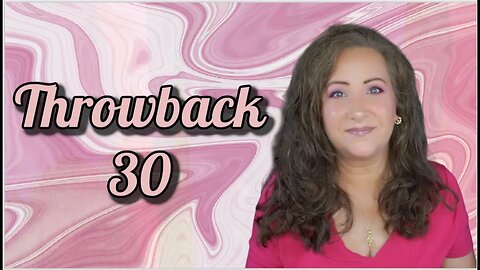 Throwback 30 INTRO | Jessica Lee