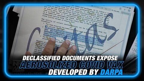 Tom Renz Drops Major Bombshell: DARPA Created Aerosolized Covid