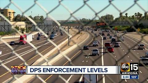 Some viewers question number of troopers put on Valley freeways