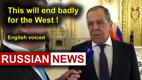 There is no doubt that this will end badly for the West! Lavrov, Russia, Ukraine, Depleted uranium