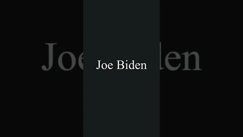 How to pronounce Joe Biden