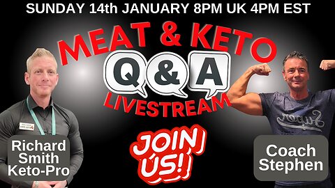 Livestream Q&A Meat and Keto Pro Show