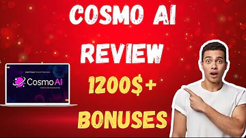 Cosmo AI OTO 1 to 10 OTO Links + Huge Bonuses