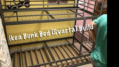 IKEA Svarta Bunk Bed Build in 4:09 Flat