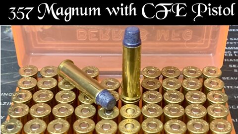Reloading 357 Magnum with CFE Pistol