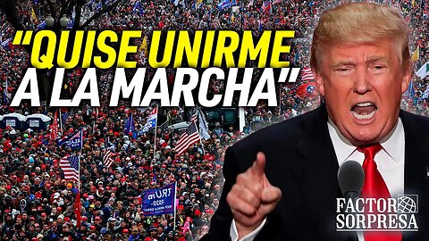 Trump confiesa porque no se unió a la marcha/MacCarthy habla sobre impeachment a Biden