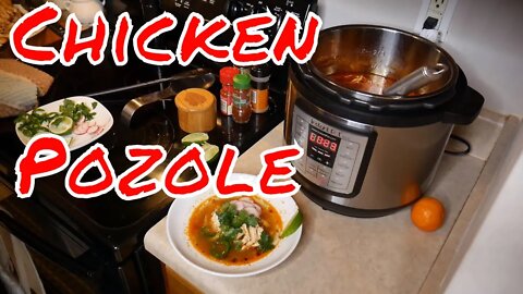 Chicken Pozole - InstaPot Recipe